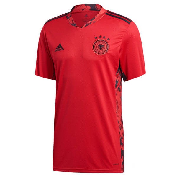 Tailandia Camiseta Alemania Primera equipación Portero 2020 Rojo